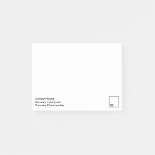 Post-it® Post-its marqués promotionnels 4" x3 "