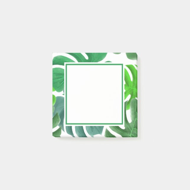 Post-it® Post-its verts de feuille (Devant)