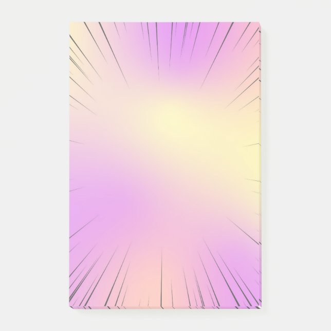 Post-it® Post noté 4"x6" (Devant)