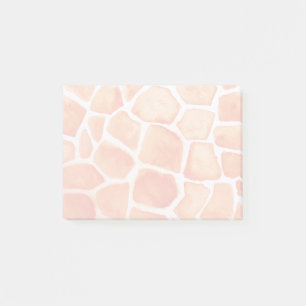 Post-it® Poster de animal de la Giraffe orange