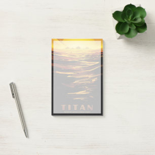 Post-it® Poster de l'espace rétro - La plus grande lune de 