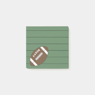 Post-it® Poster Personnalisé Football Notes Cadeau