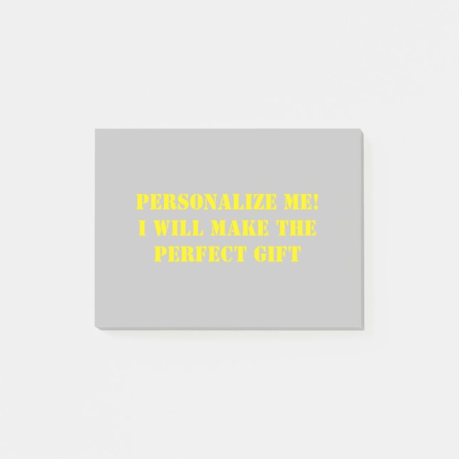 Post-it® Poster personnalisé son, poteau drôle il note, pos (Devant)