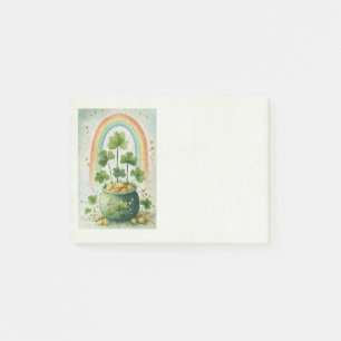 Post-it® Pot de Monnaie et Arc-en-Ciel Vintage