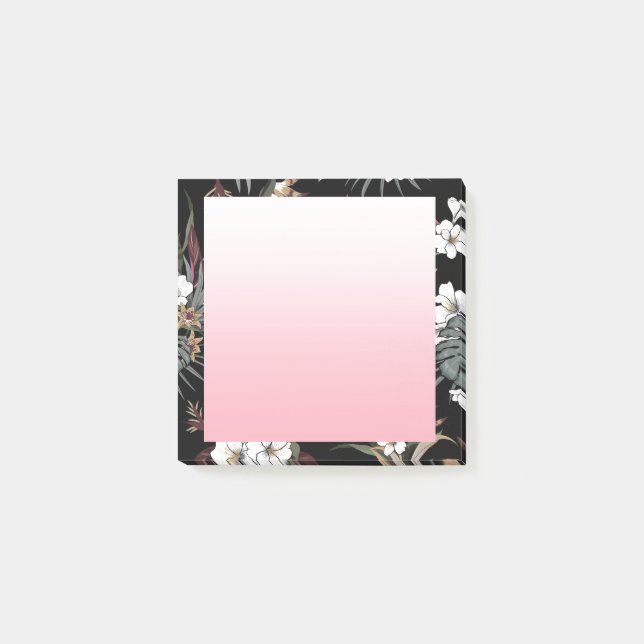 Post-it® Pot-il note floral (Devant)