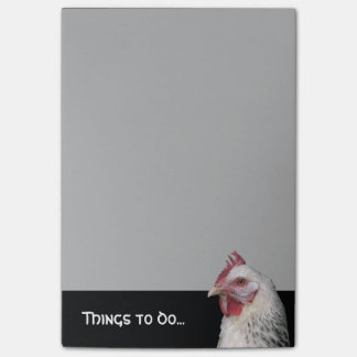 Post-it® Poule blanche