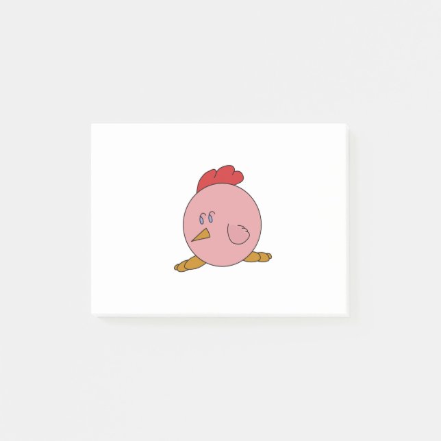 Post-it® Poulet Chubby (Devant)