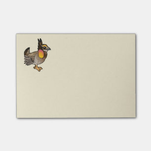 Post-it® Poulet de prairie de Birdorable Attwater