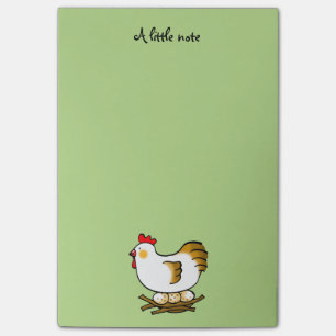 Post-it® poulet et oeufs de ferme
