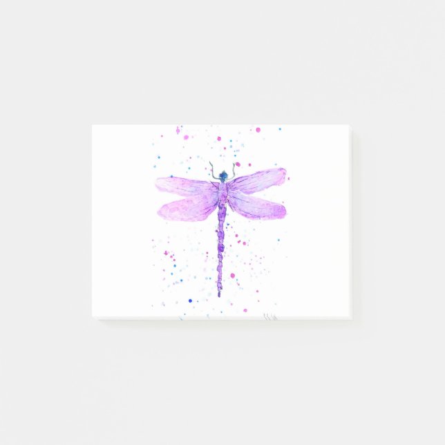 Post-it® Poupée dragonfly insecte ailes girly animal mignon (Devant)