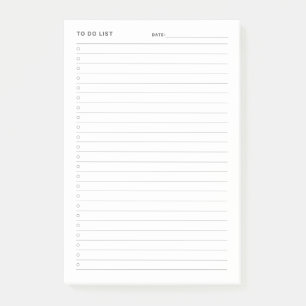 Post-it® Pour effectuer des notes post-it de liste