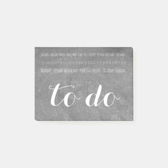 Post-it® Pour effectuer la typographie de l'affichage du ta (Devant)