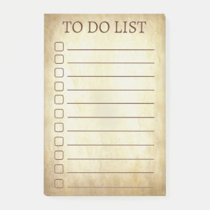 Post-it® Pour faire de vieilles notes vintages de style de