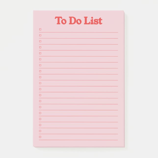 Post-it® Pour faire la liste (Devant)