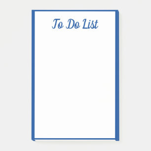 Post-it® Pour faire la liste des arêtes bordées Blancs Bl