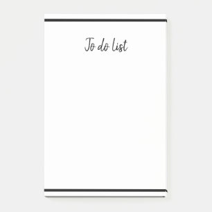 Post-it® pour faire la liste école de commerce simple front