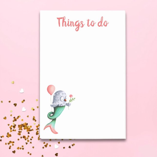 Post-it® Pour faire Sirène de Chouette (Créateur téléchargé)