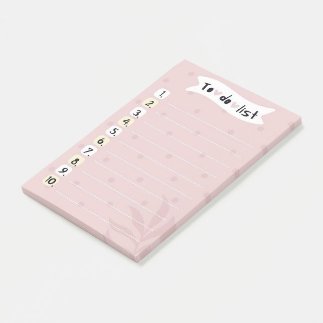 Post-it® Pour faire une liste (Incliné)