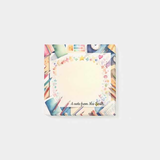 post-it pour professeur (Devant)