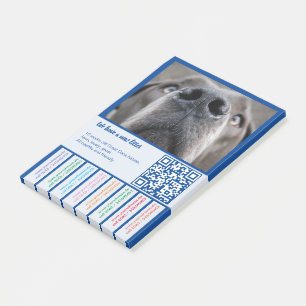 Post-it® Pour vendre des chiots danois colorés