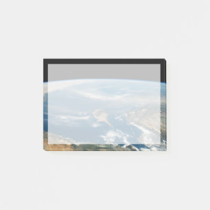 Post-it® Poussière Sur La Mer Méditerranée Et L'Île Chypre