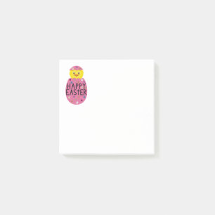 Post-it® Poussin de Pâques coloré dans un œuf peint