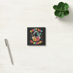 Post-it® Premier jour d'école Astronaute Espace Retour à l'