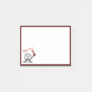 Post-it® Prenez note Music Enseignant Funny Stickman Poster