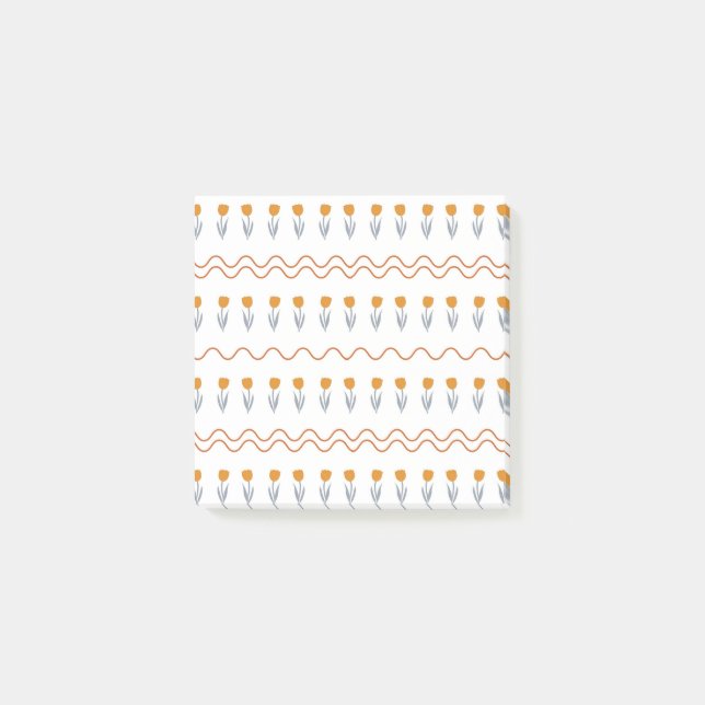 Post-it® Preppy Super Stripe Tulip Motif (Devant)