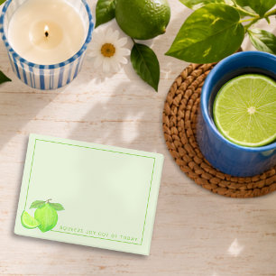 Post-it® Pressez la Joie d'Aujourd'hui Citron Vert Citrus