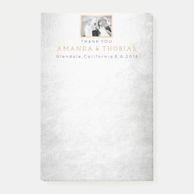 Post-it® Privilège cadeau de Merci Mariage personnalisé (Devant)