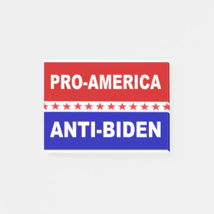 Post-it® Pro America Anti-Biden