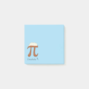 Post-it® Prof de maths Chocolate Pi