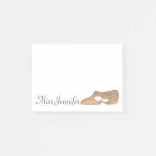 Post-it® Professeur De Danse De Chaussure Lyrique Personnal