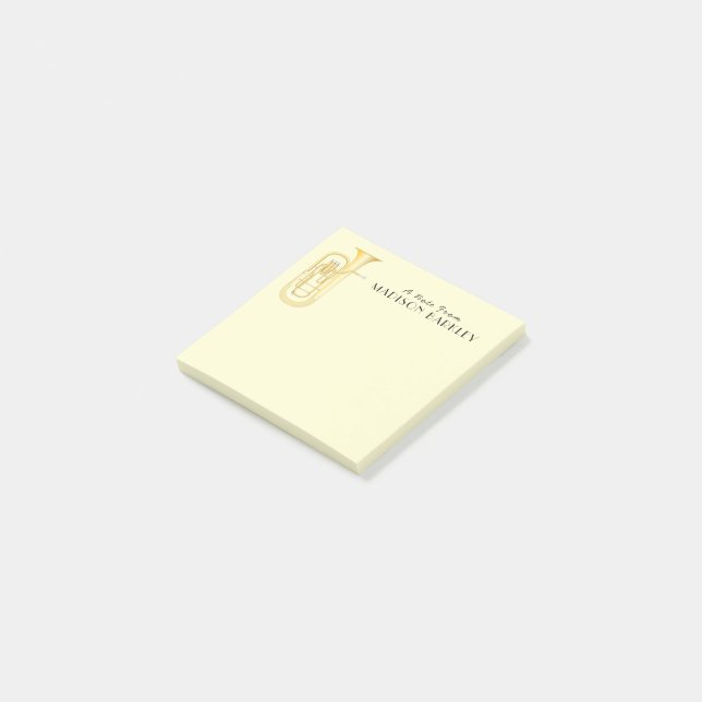 Post-it® Professeur de musique en groupe Notes de musicien  (Incliné)