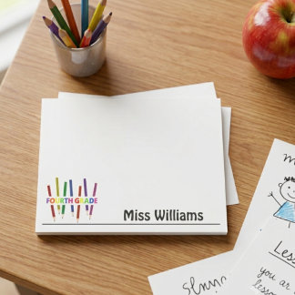 Post-it® Professeur de quatrième année
