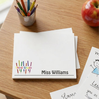 Post-it® Professeur de troisième année