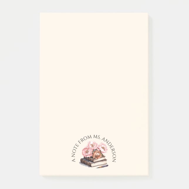 Post-it® Professeur personnalisé (Devant)