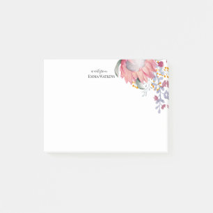 Post-it® Professeur Personnalisé Floral Australien