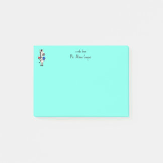 Post-it® Professeur Zèbre Mignon