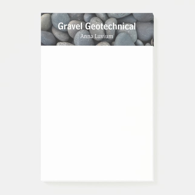 Post-it® Professional Geologic Consulting Gravel (Devant)