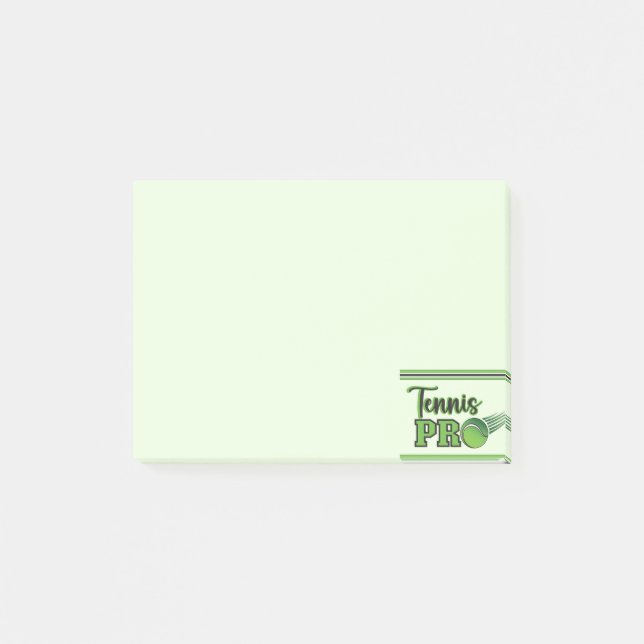 Post-it® Professionnel de tennis (Devant)
