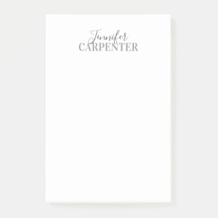 Post-it® Professionnel élégant moderne minimaliste uni 