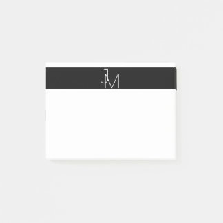Post-it® Professionnel moderne minimaliste de monogramme
