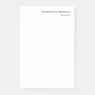 Post-it® Professionnel moderne minimaliste Plain