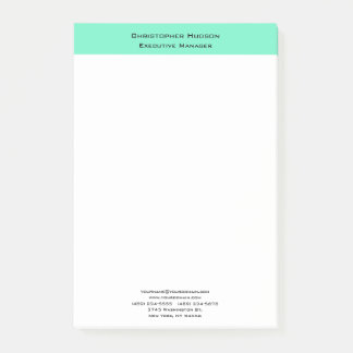 Post-it® Professionnel Moderne Minimaliste Simple Plain