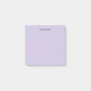 Post-it® Professionnel Unique Classique Nom Propre Violet C