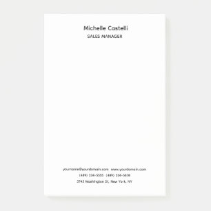 Post-it® Professionnel Unique Classique Simple