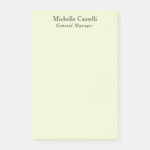 Post-it® Professionnel Unique Classique Simple