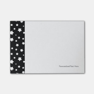 Post-it® Profil sous convention astérisque noir et blanc